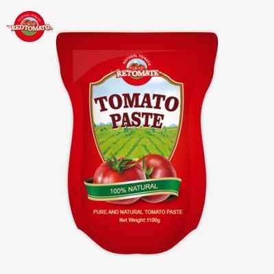 スタンドアップサケット トマトペスト 1100g 30%-100% 純度 甘酸