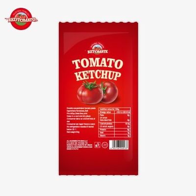 OEM 30g トマトケチャップサケット 純天然味 ISO HACCP BRC And FDA コンパイル