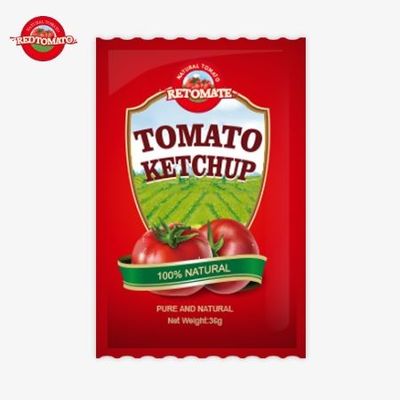 36gトマトケチャップサケット OEM 中国産 純天然成分で製造 工場価格で提供