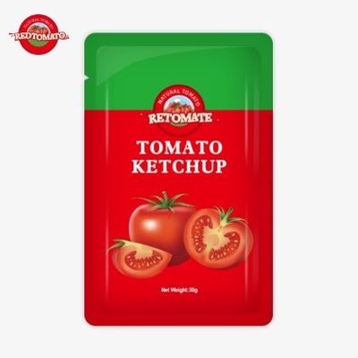 OEM 50g サケット ケチャップ 工場価格で便利で使いやすい包装を提供しています