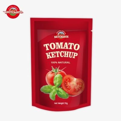便利な70gのケチャップパケットを 提供しています. 工場価格で国際基準を満たしています.