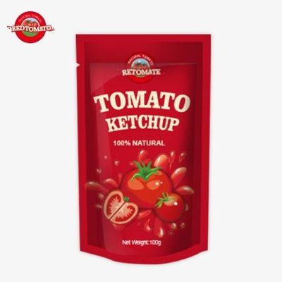 OEM中国 工場価格 100g 甘酸ケチャップ袋 純粋な天然調味料